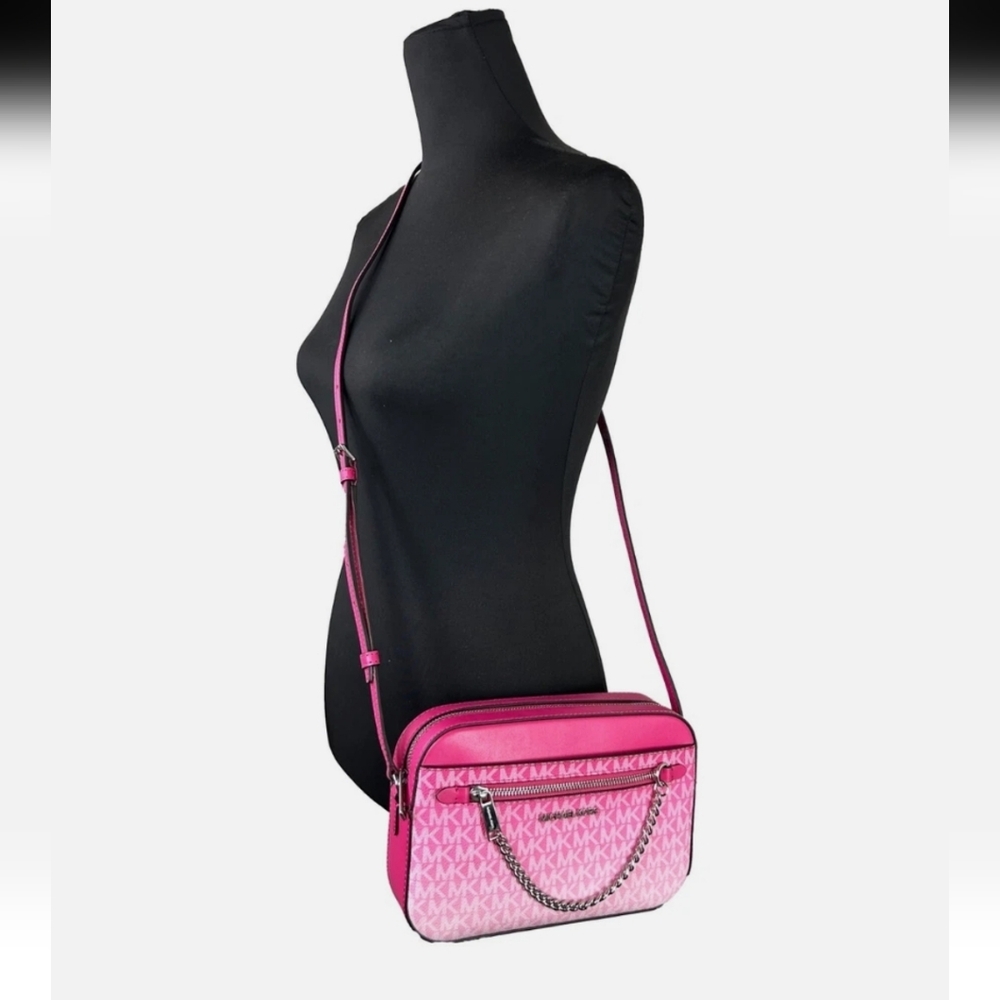 Michael Kors NIP Fuchsia and Pink Crossbody Bag - Picture 5 of 6